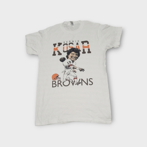 Bernie Kosar Retro Football Caricature T Shirt - Picture 1 of 2